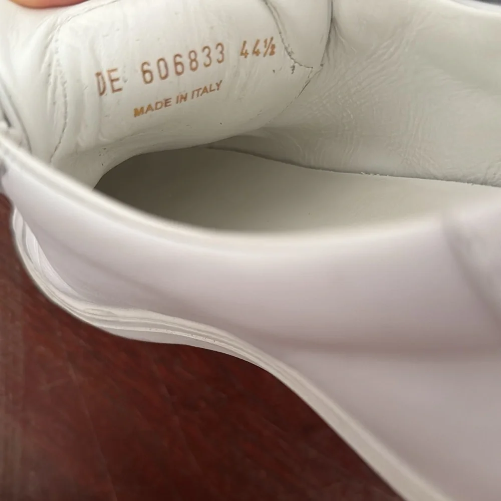 Saint Laurent Andy Lace-Up Sneakers EU 44.5 / White - Picture 9 of 9